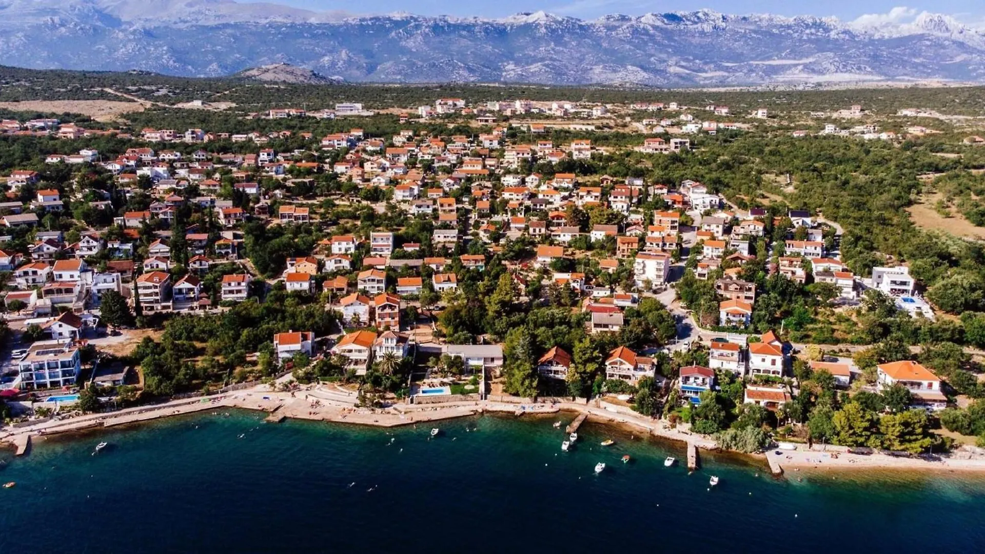 My Dalmatia - Vacation House Maslenica With Sea View Terrace Croatia